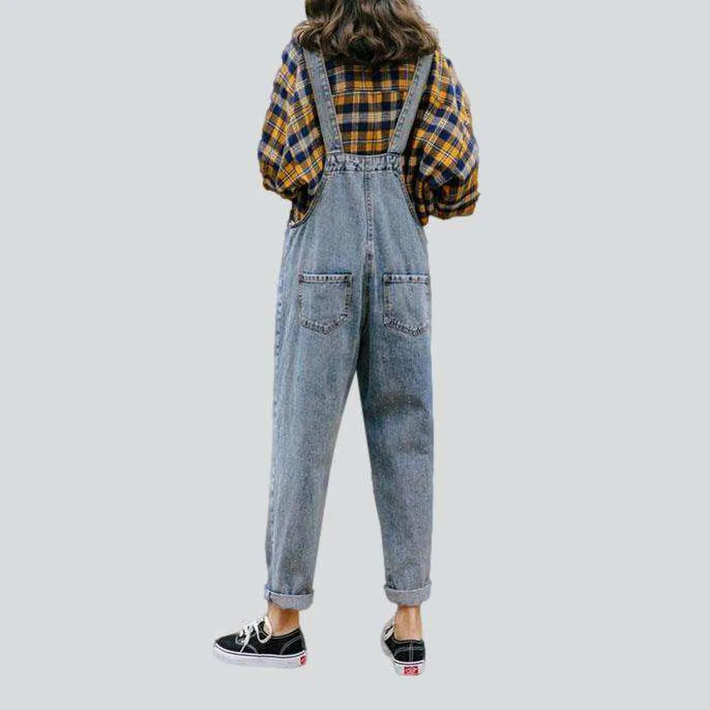 Women's y2k denim jumpsuit