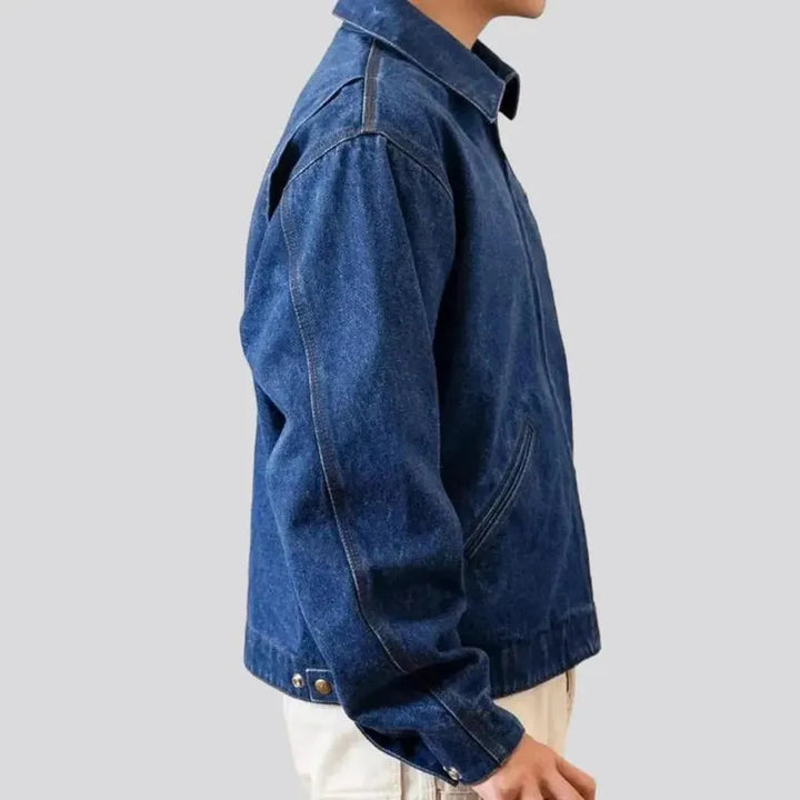 Heavyweight men's jean jacket