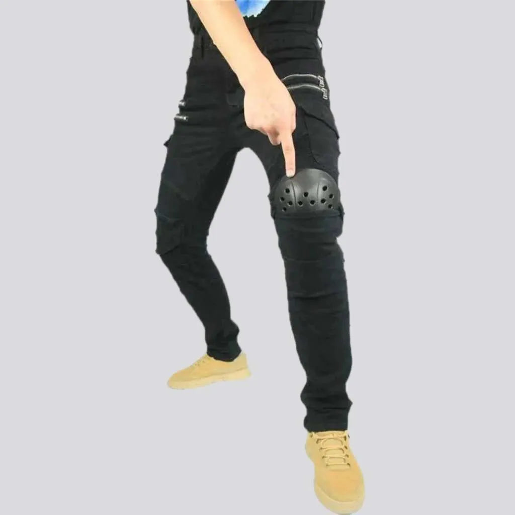 Protective motorcycle jeans
 for men