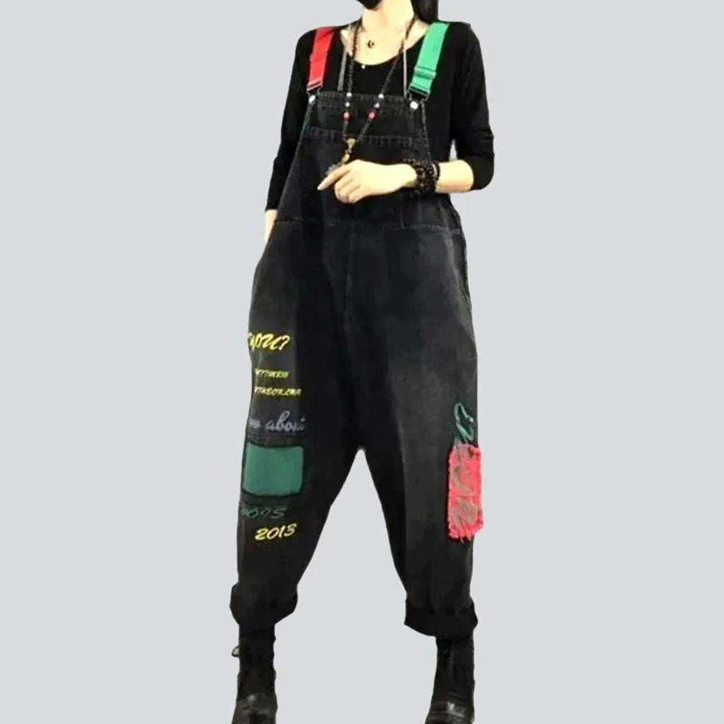 Women's jean y2k overall