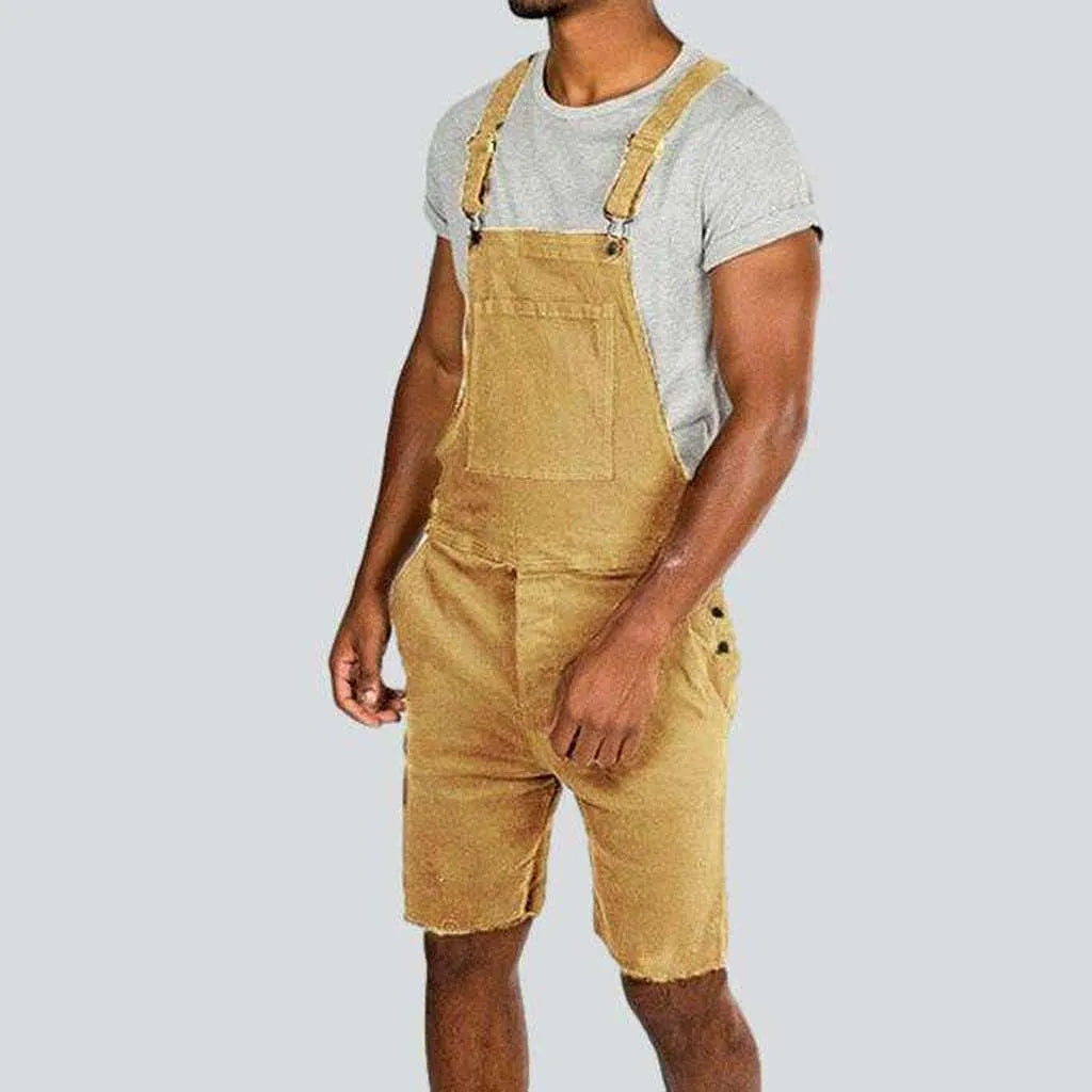 Stylish men's jean overall