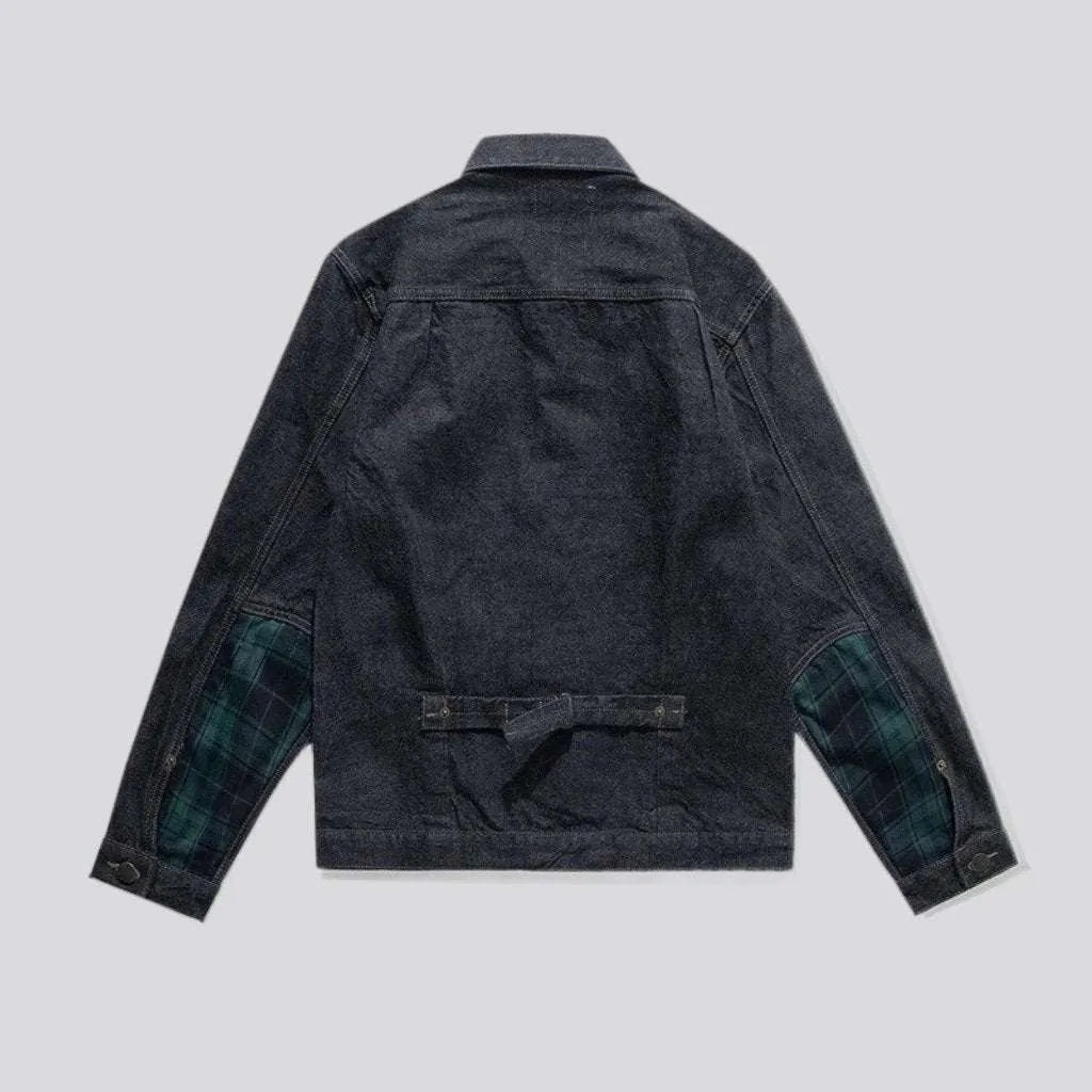 Y2k heavyweight men's jean jacket