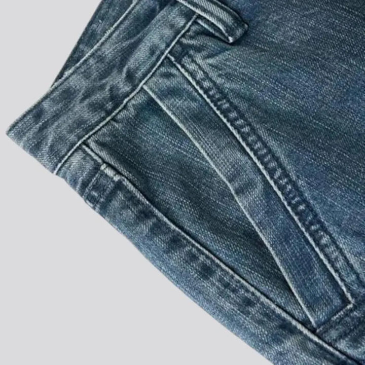 Light sanded men's jeans