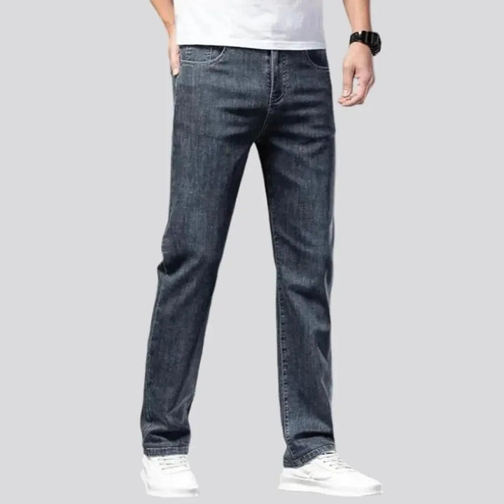 Tapered men's lyocell jeans