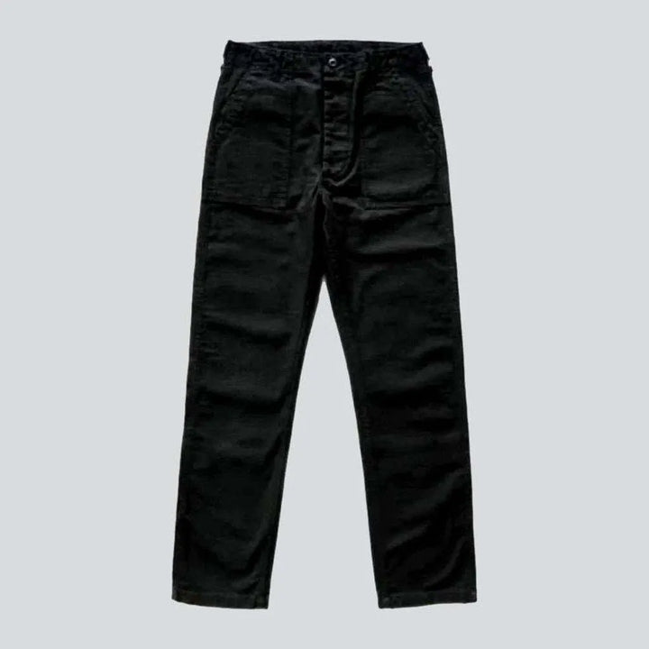 Street military men's jeans pants