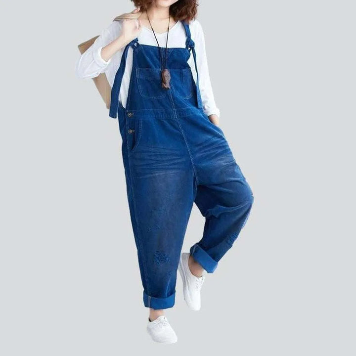 Jean dungaree for women