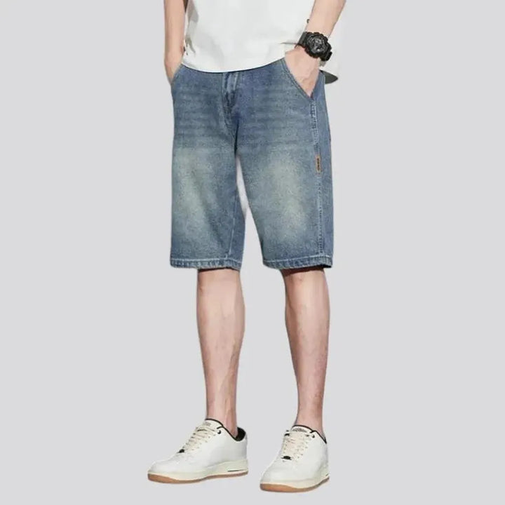 Fashion denim shorts
 for men