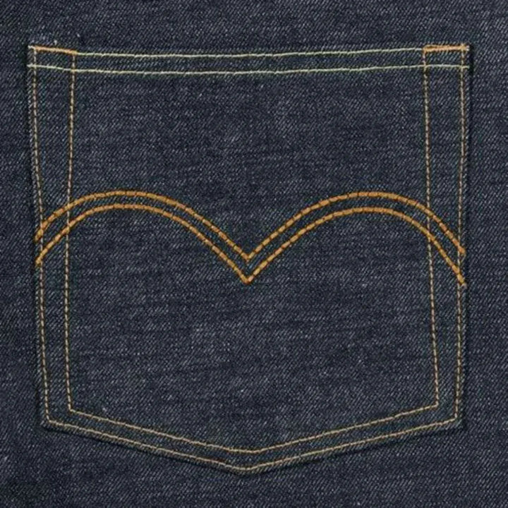 High quality self-edge jeans