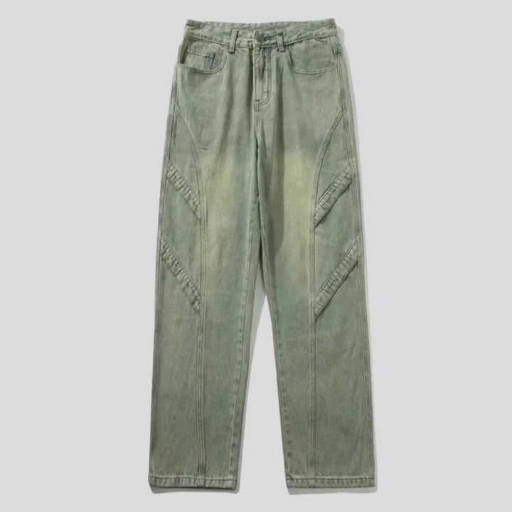 Baggy ground jeans
 for men