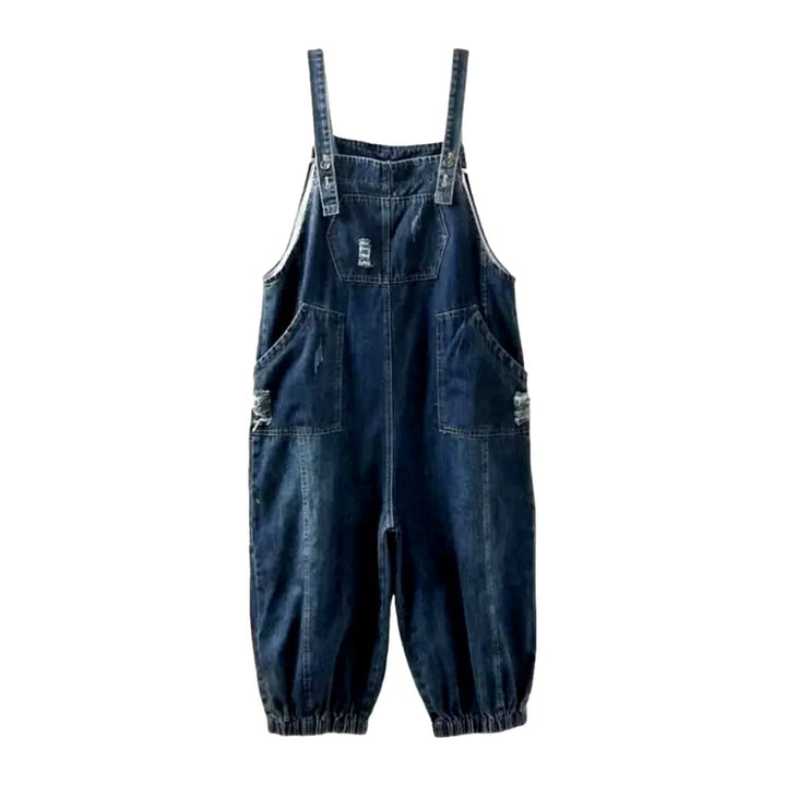 Overall Jean Dungaree for Women - Blue