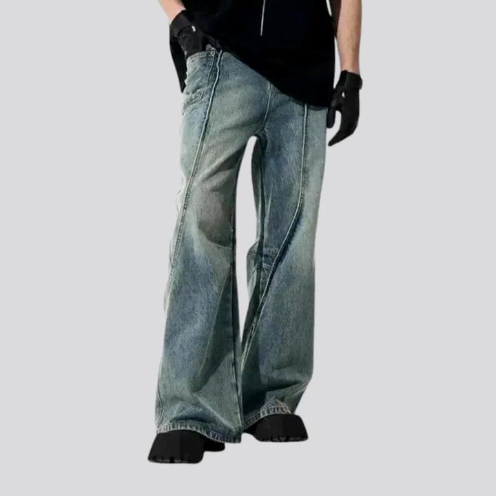 Baggy Mid-rise Light Men's Jeans | Jeans4you.shop