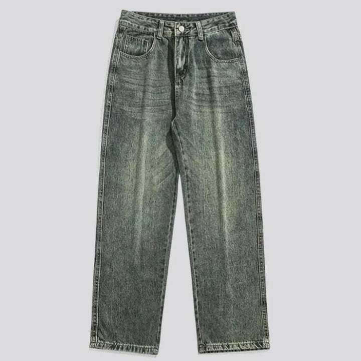 Aged jeans
 for men