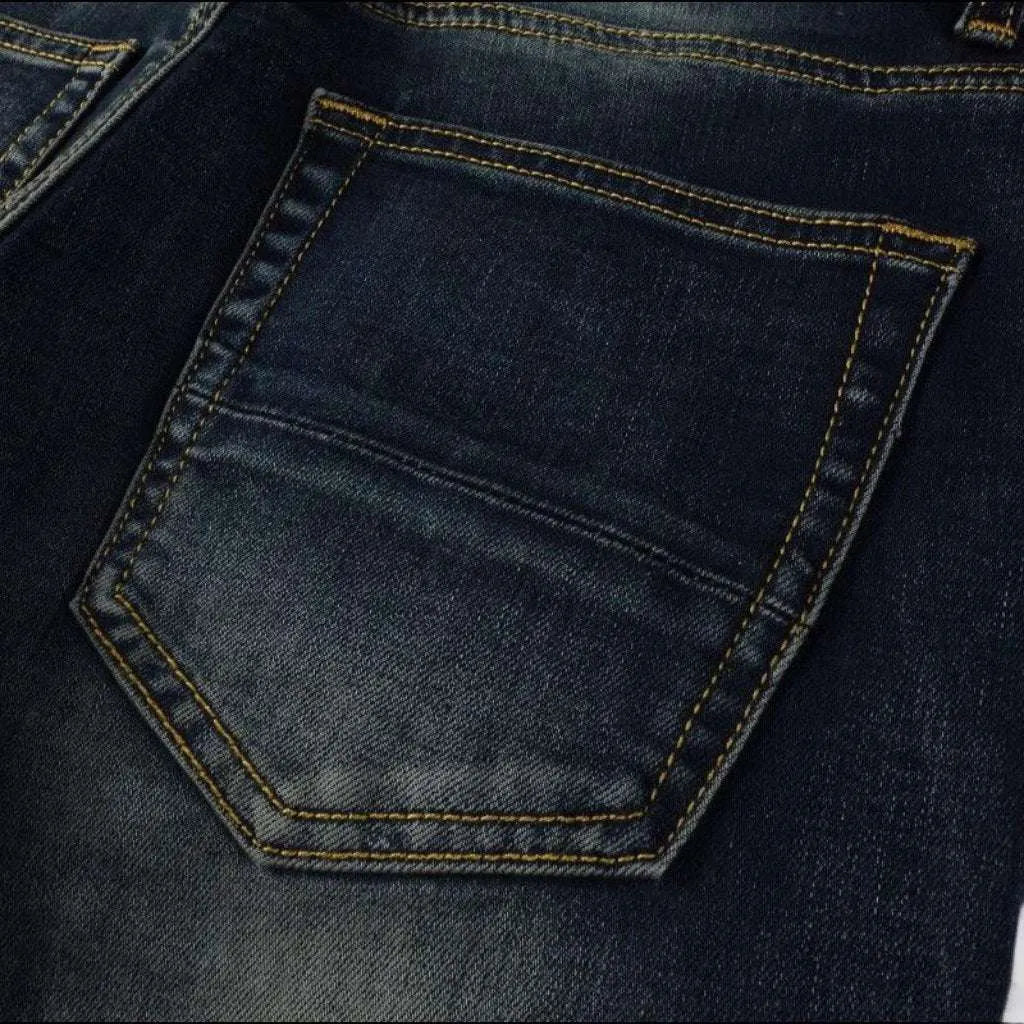 Distressed grunge jeans
 for men