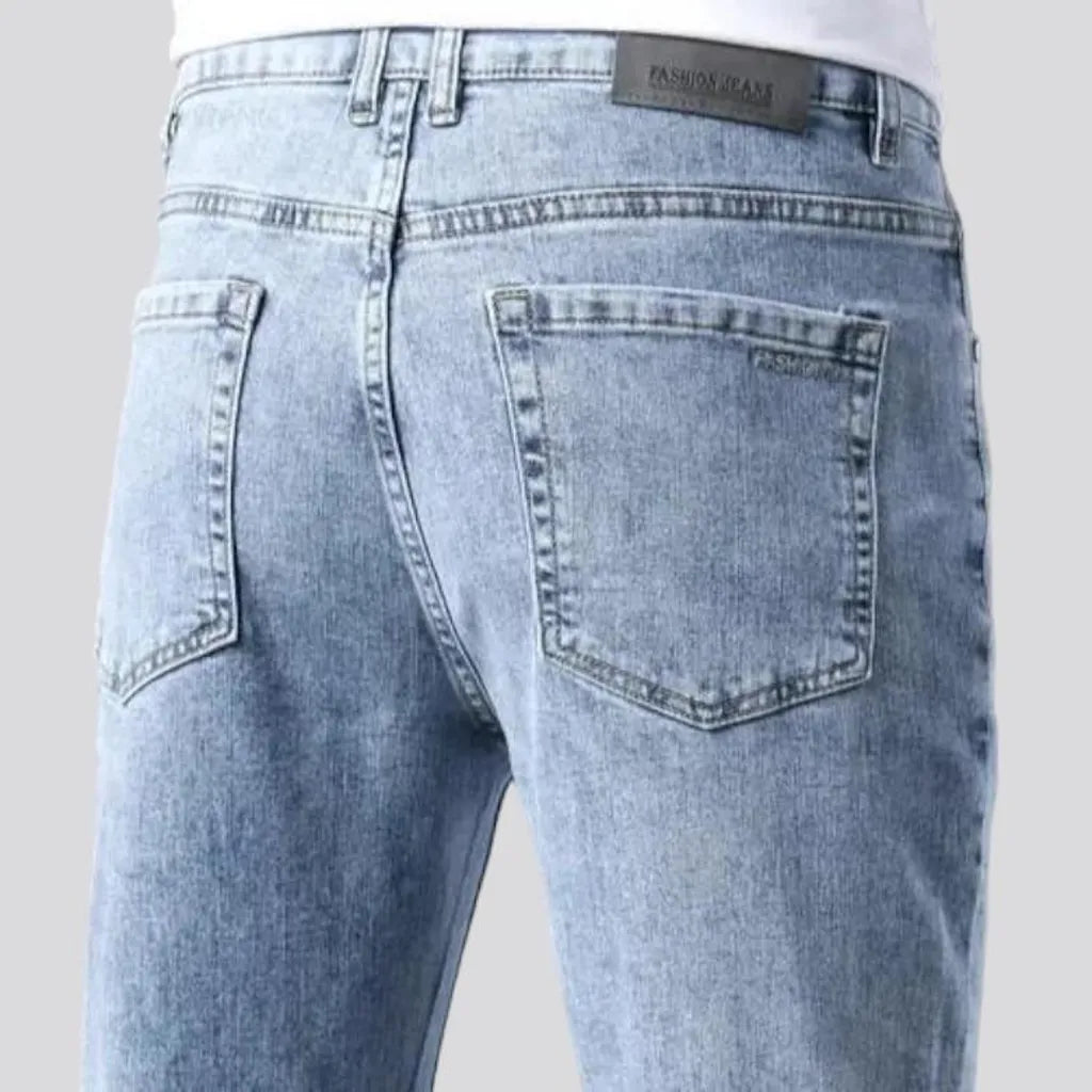 Men's ankle-length jeans