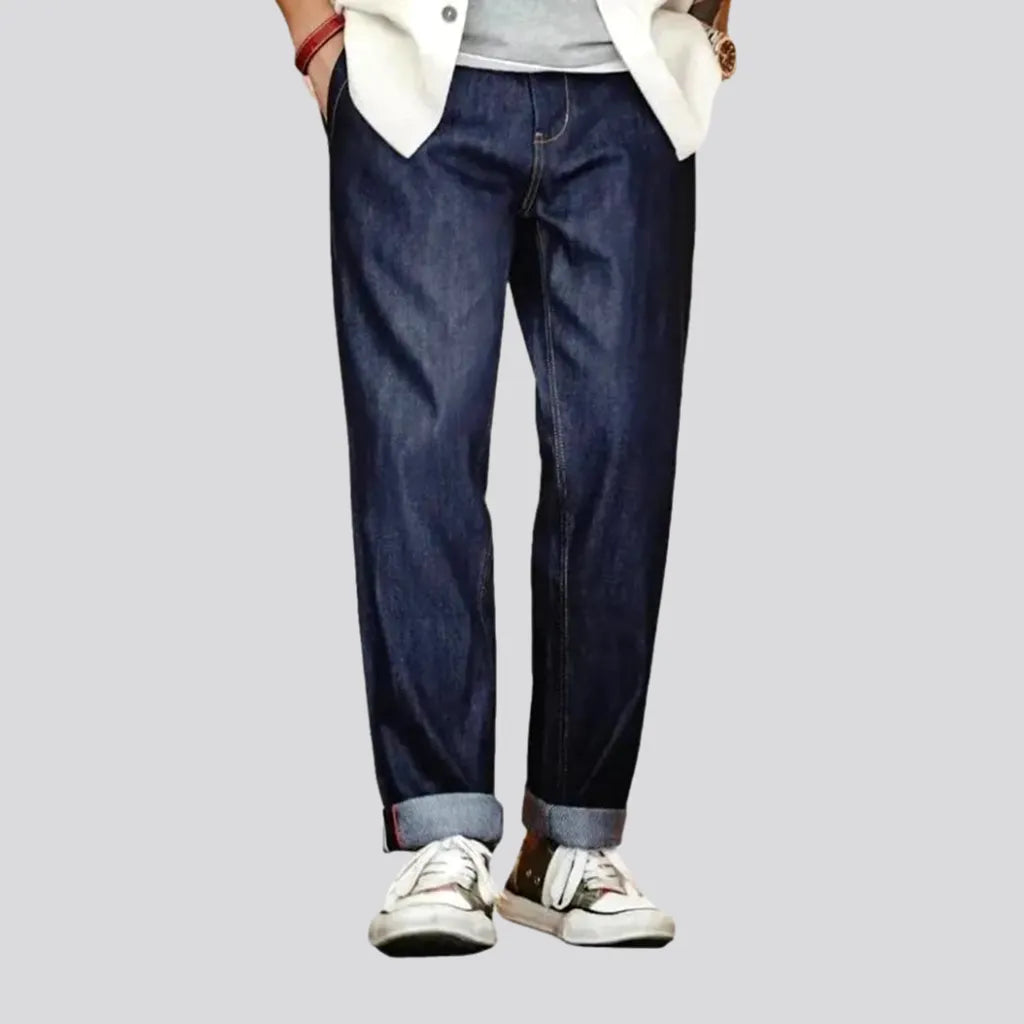 Boho Style Self-edge Jeans for Men | Jeans4you.shop