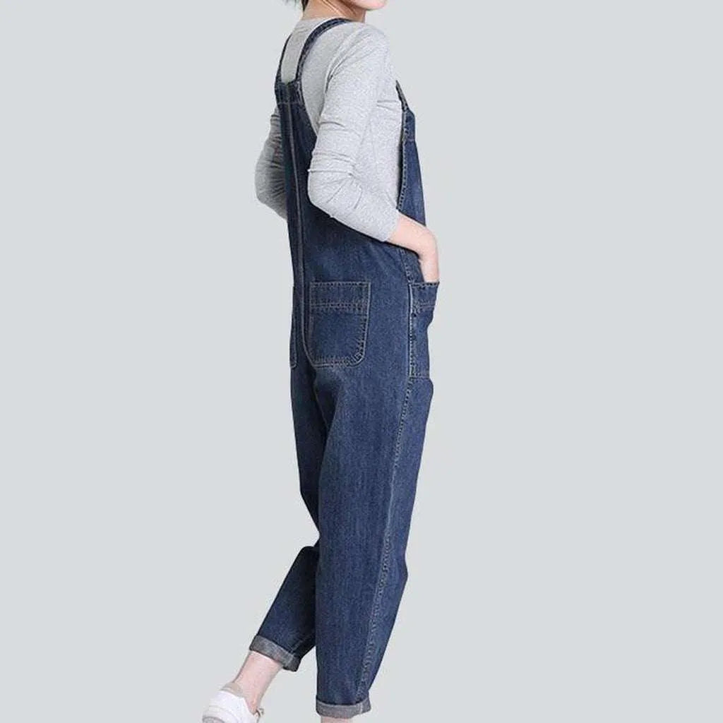 Denim overall for women