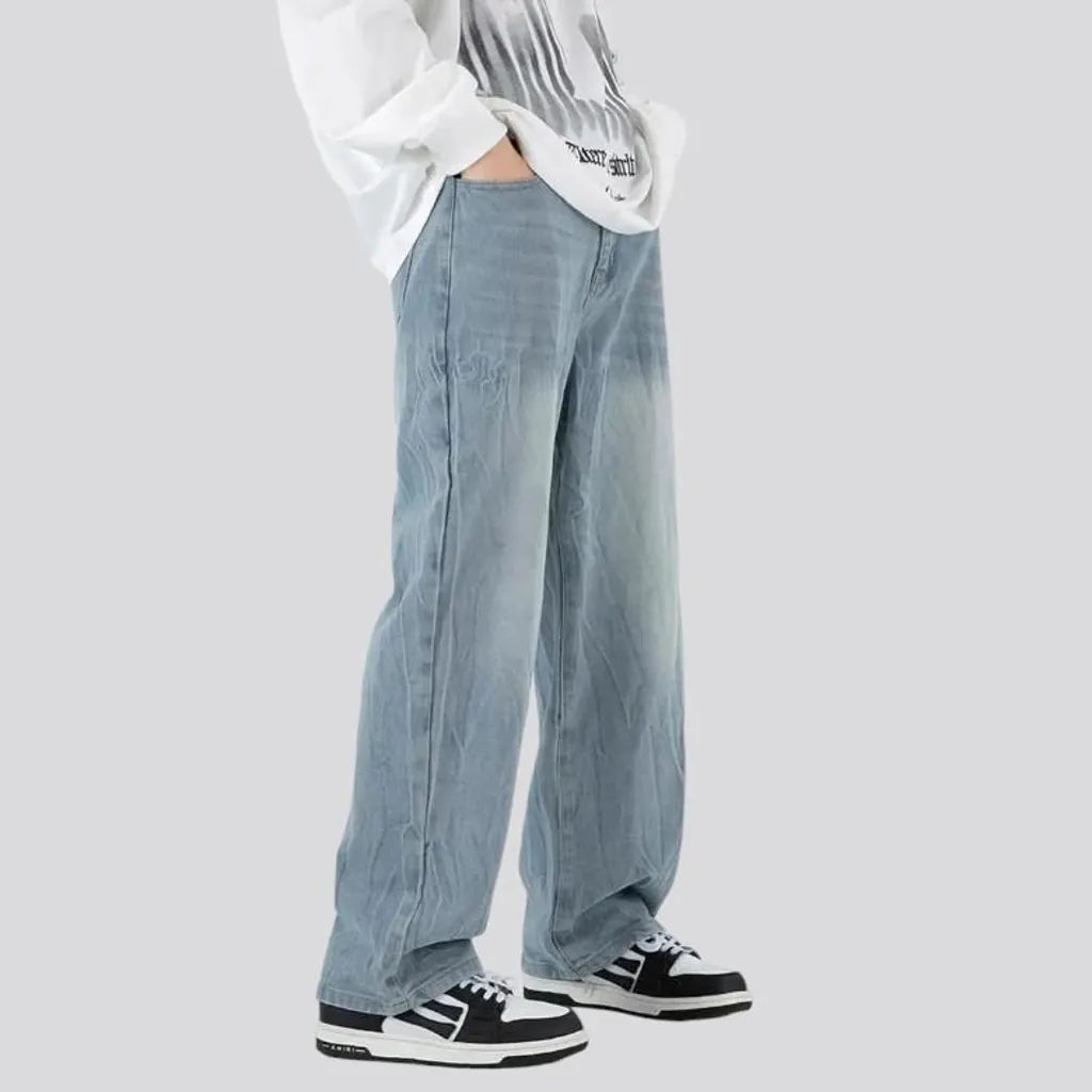 Baggy retro jeans
 for men