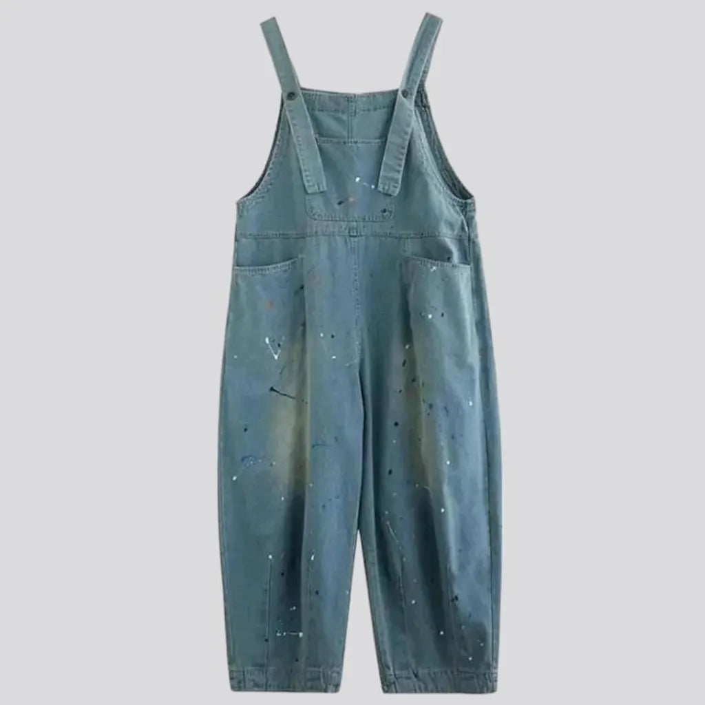 Y2k denim women's vintage dungaree