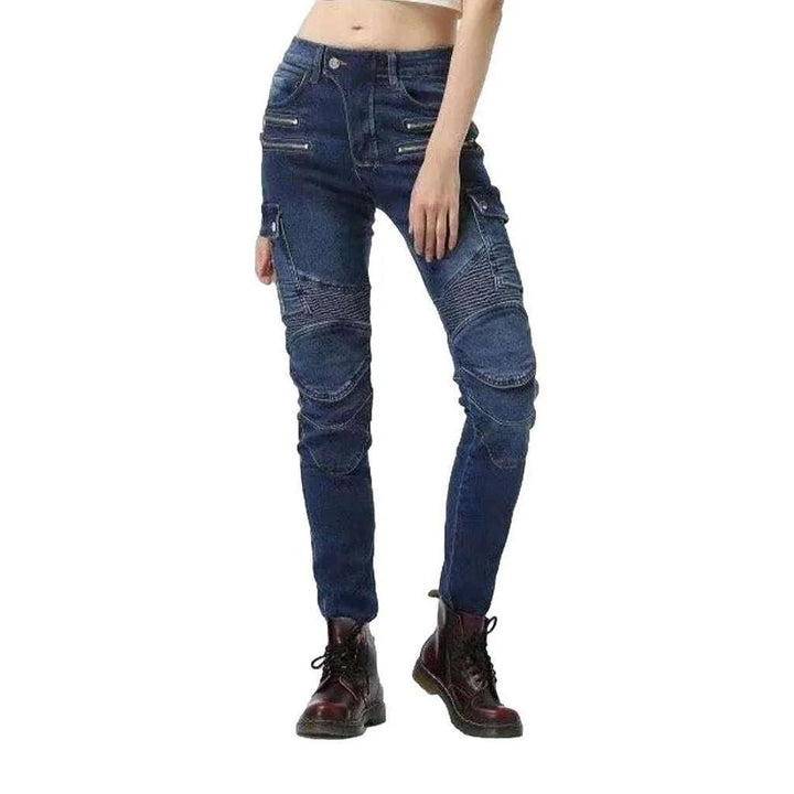 Cargo protective motorcycle jeans