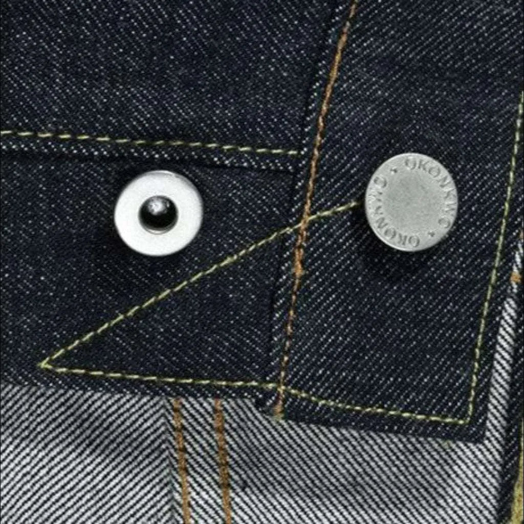 High quality self-edge jeans