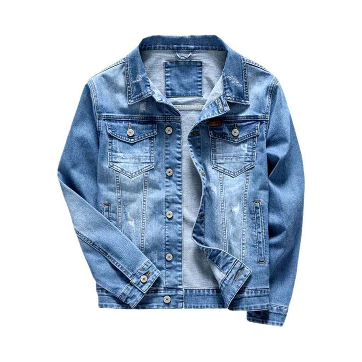 Classic men's jean jacket