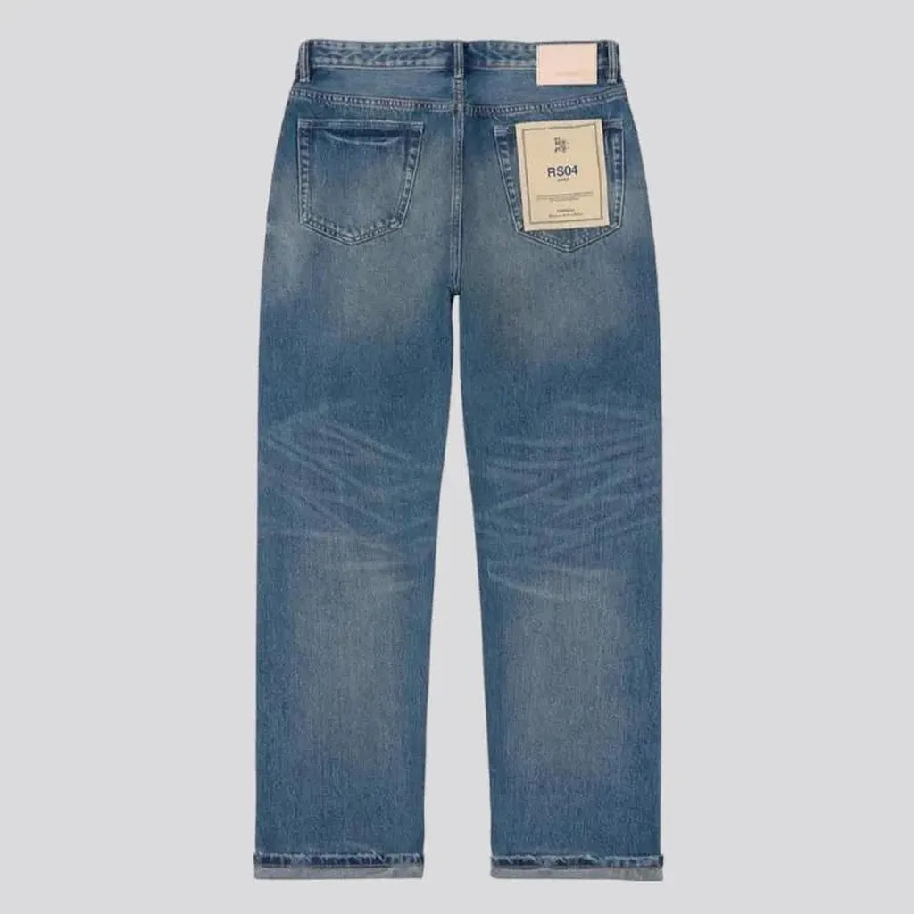 Vintage straight selvedge jeans