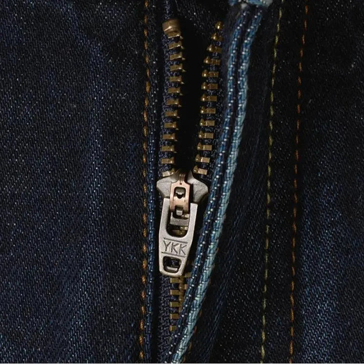 High-waist 16oz selvedge jeans
 for men