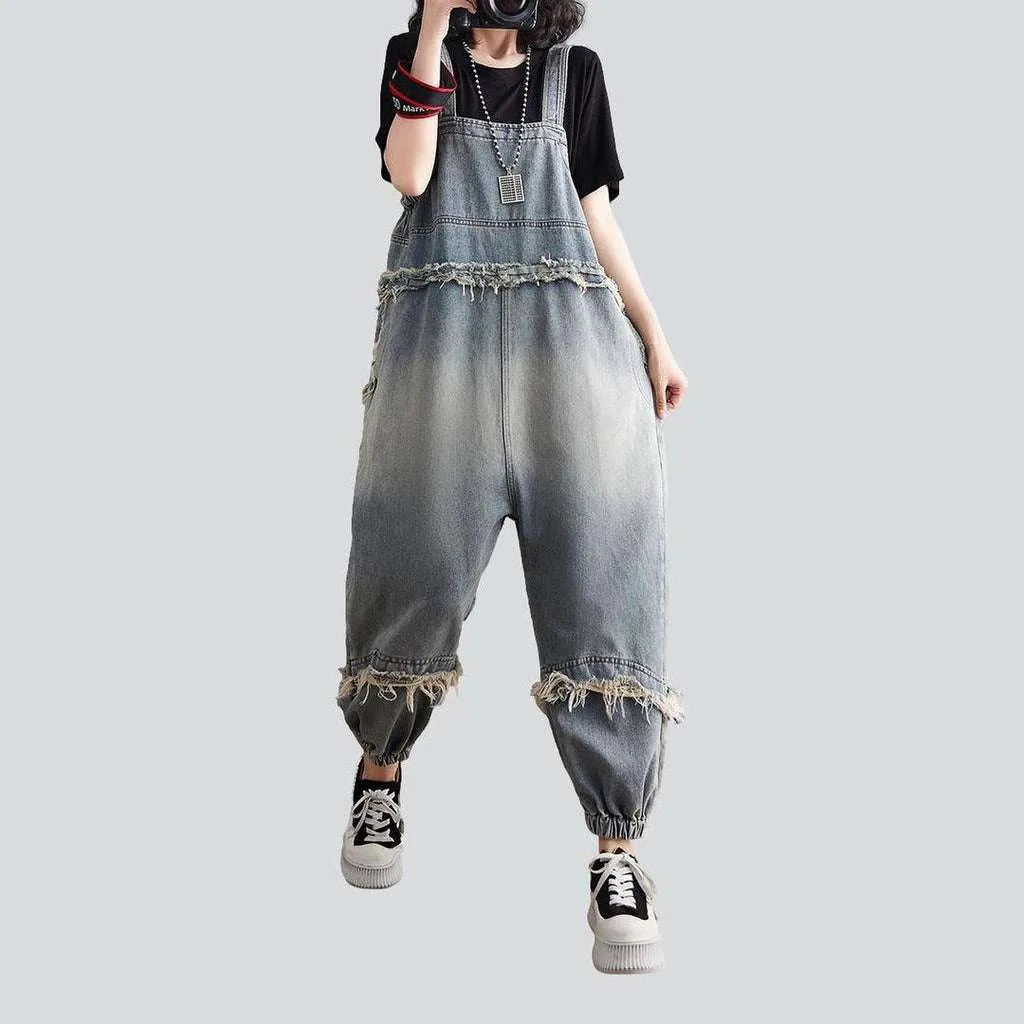 Vintage women's denim overall