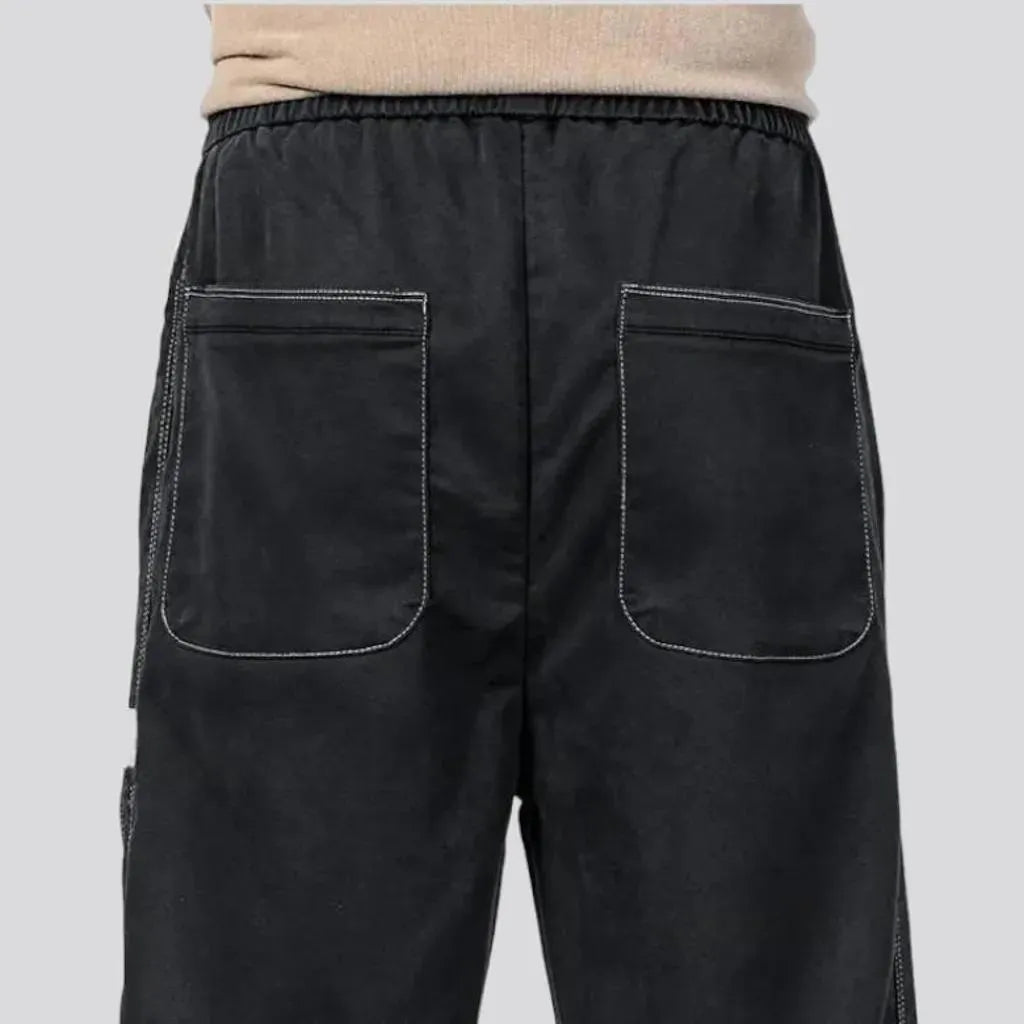 Lyocell sanded men's denim pants