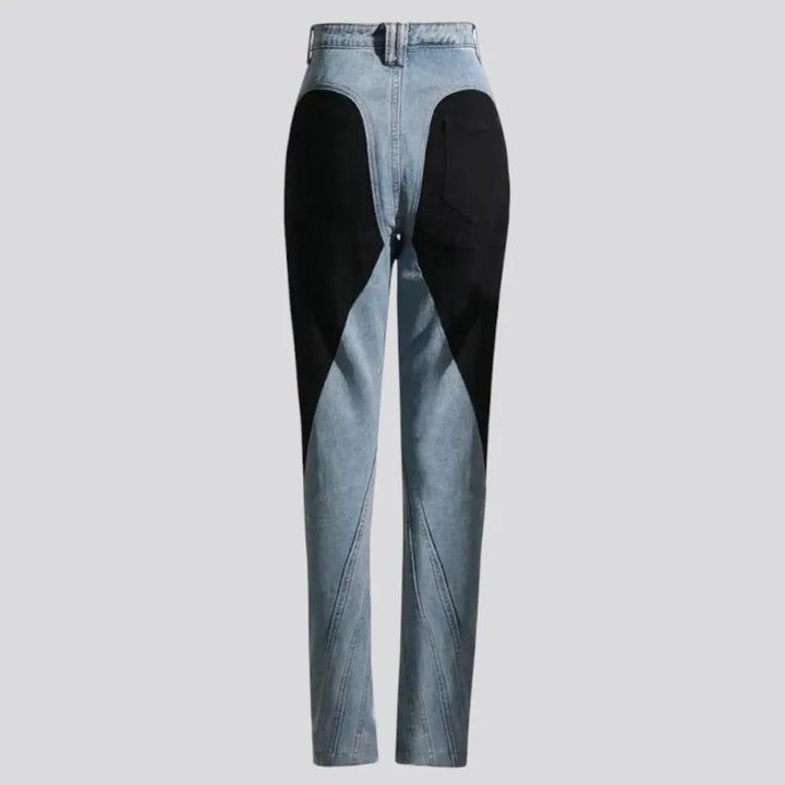 Trendy fitted light mix women's jeans