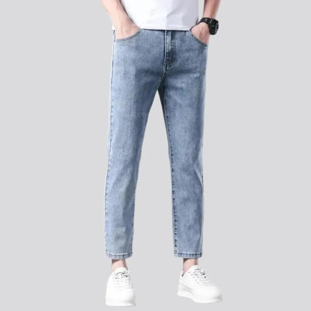 Men's ankle-length jeans