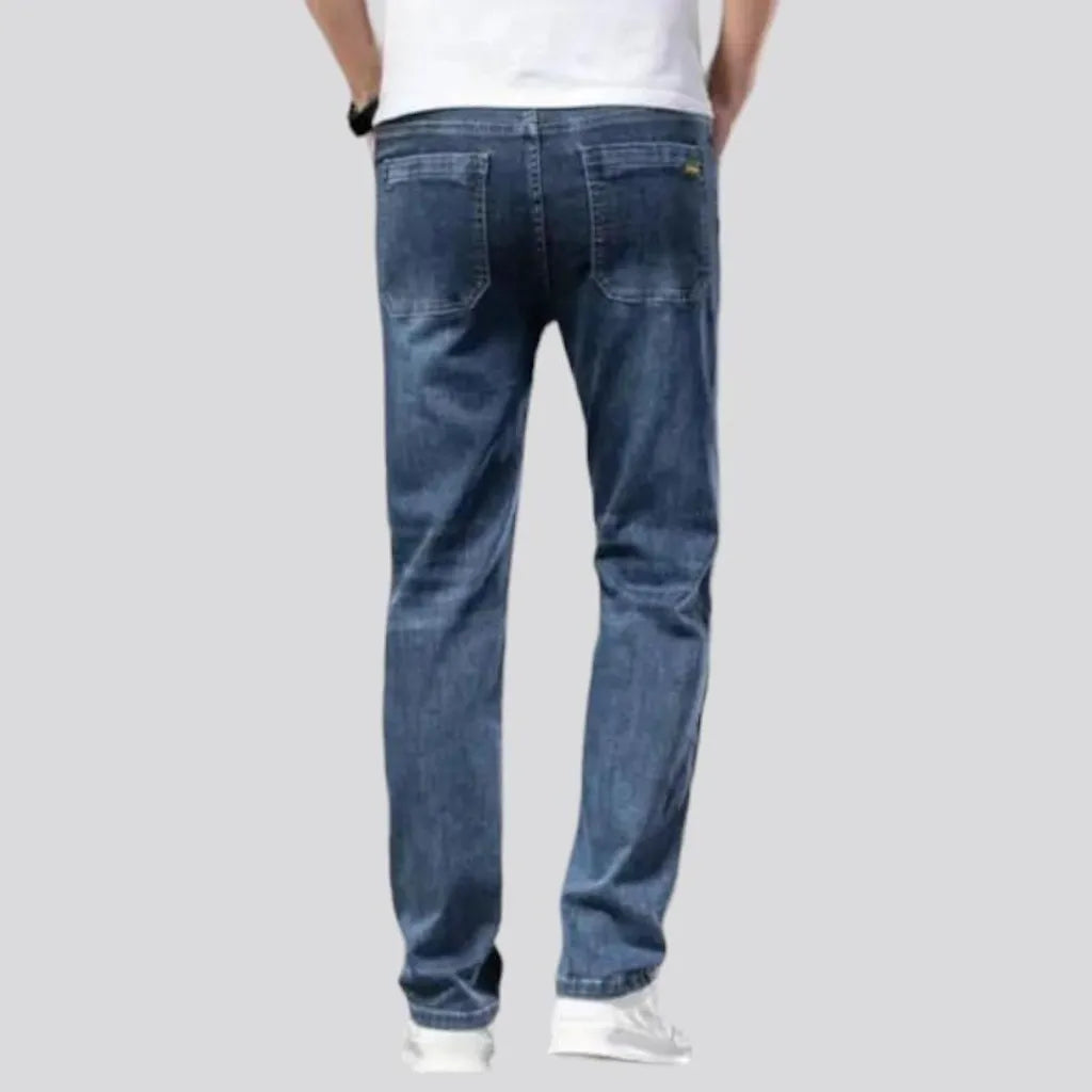 Tapered men's lyocell jeans