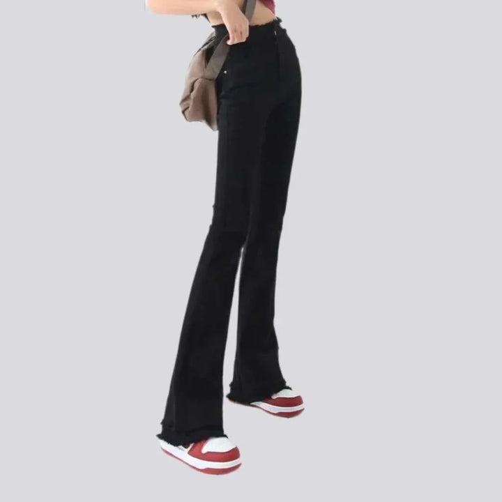 Street women's vintage jeans