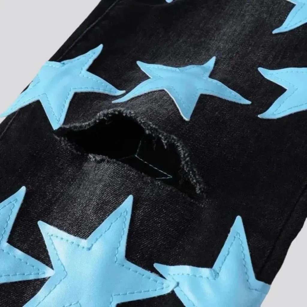 Blue-stars men's jeans