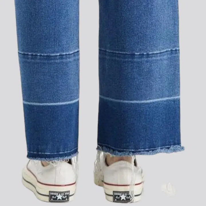 Whiskered jeans
 for women