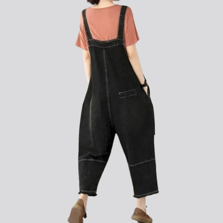 Stylish jeans dungaree for women