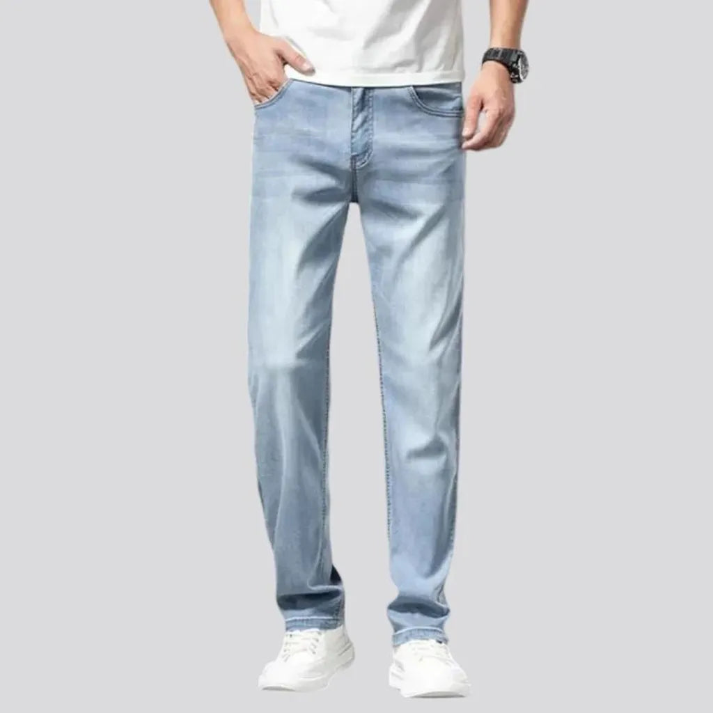 Thin men's jeans