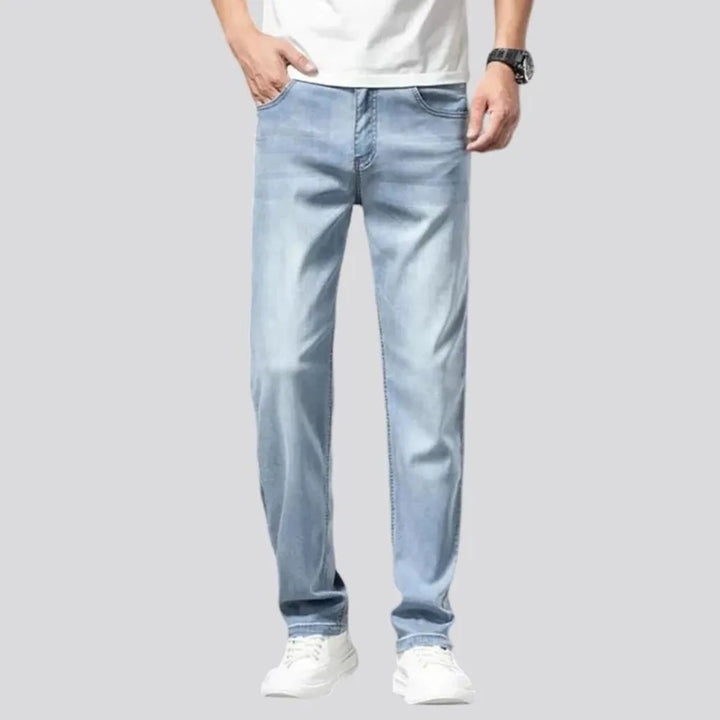 Thin men's jeans