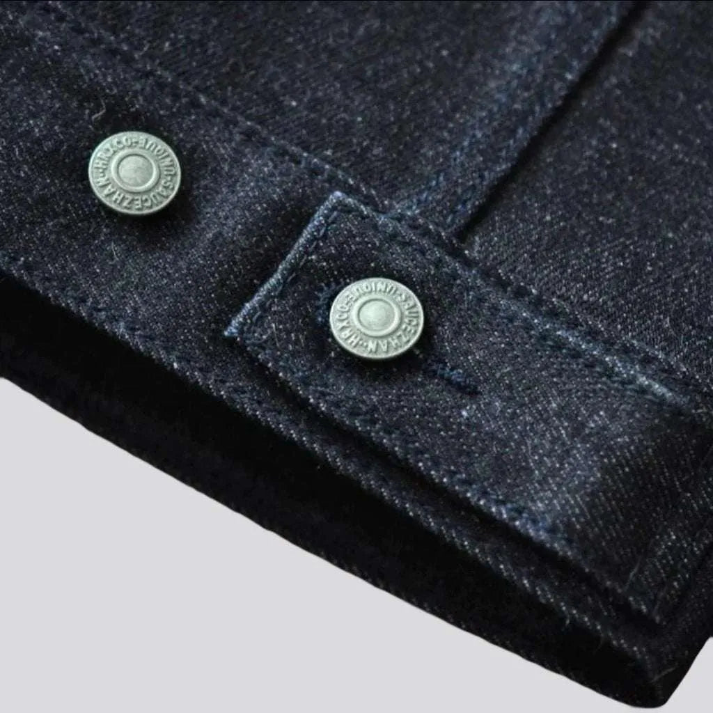 Regular selvedge jeans jacket