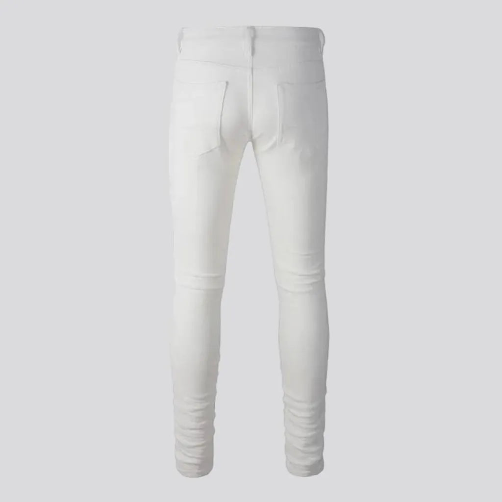 White men's skinny jeans