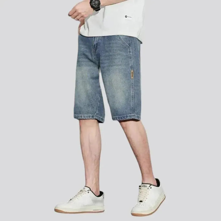 Fashion denim shorts
 for men