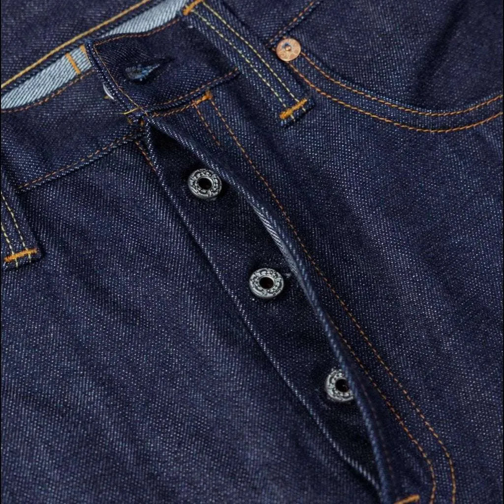 14oz raw men's selvedge jeans