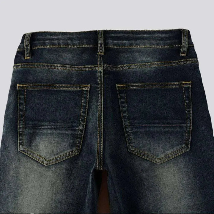 Distressed grunge jeans
 for men