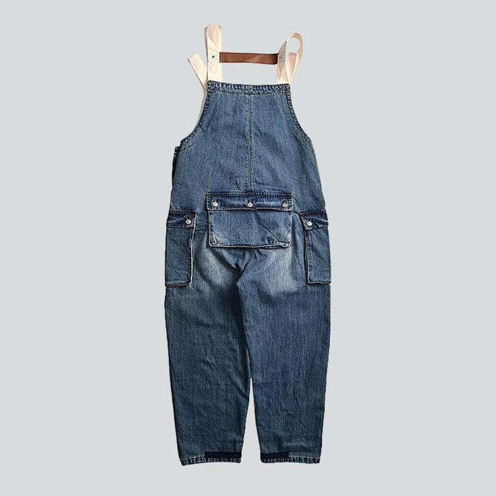 Fashion men's denim overall