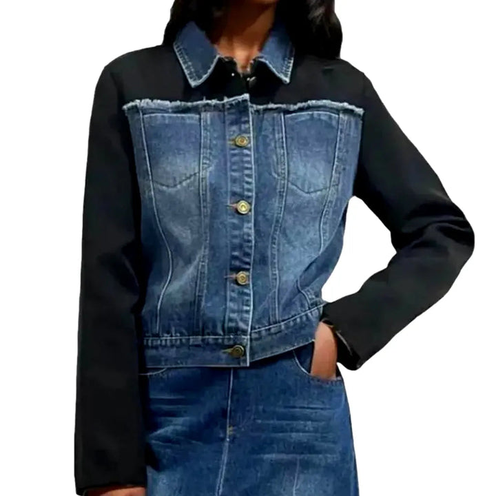 Fashion women's jeans jacket