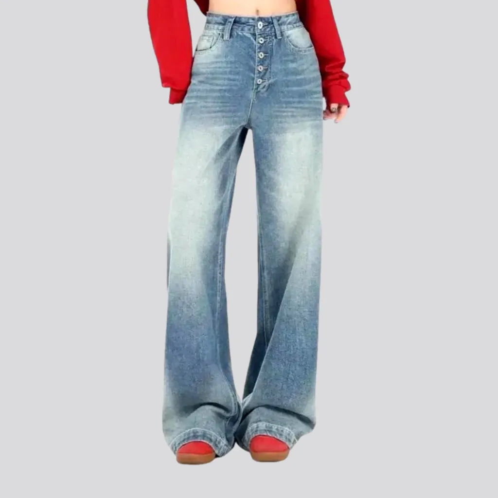 Fashionable High-rise Baggy Women's Jeans | Jeans4you.shop