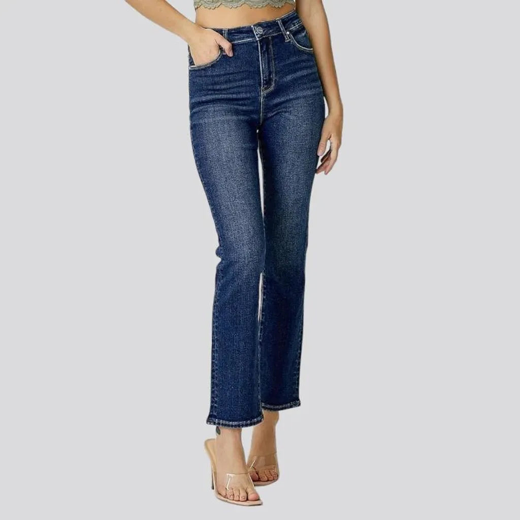 Classic women's cigarette jeans