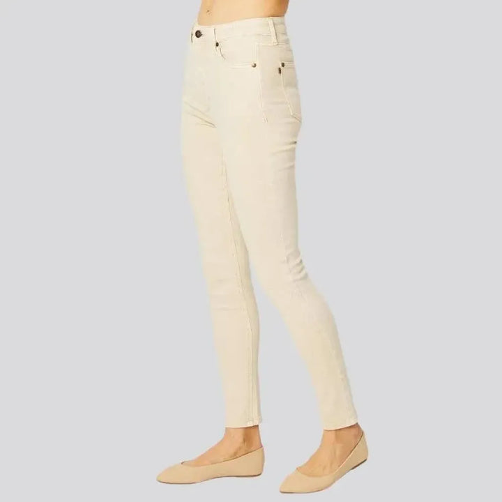 Color skinny jeans
 for women