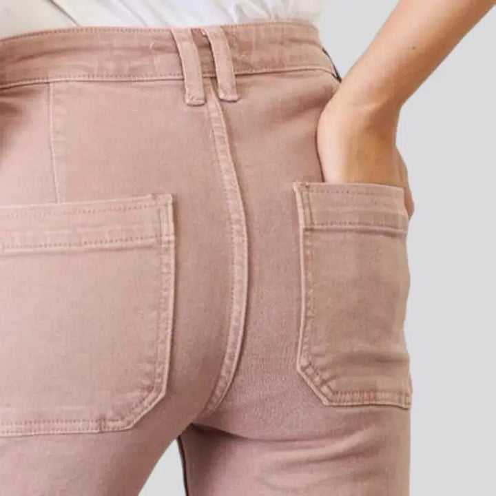 High-waist fashion jeans
 for women