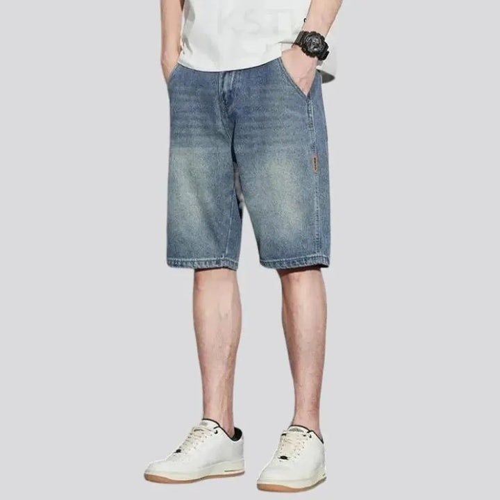 Fashion denim shorts
 for men